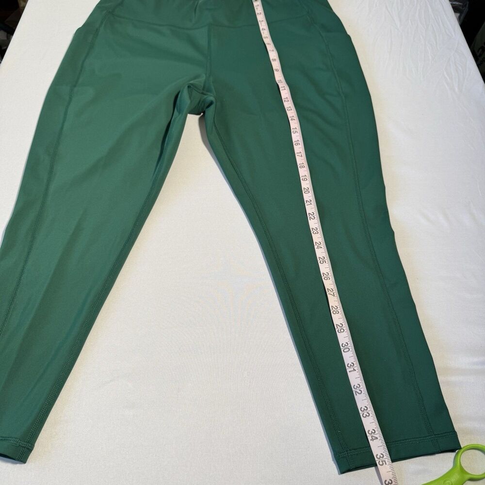 Plus Size Tek Gear Ultrastretch Leggings Womens 2X Green High Rise Workout Gym - Picture 7 of 7